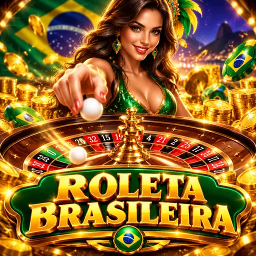 Mesa da Roleta Brasileira com crupiê ao vivo